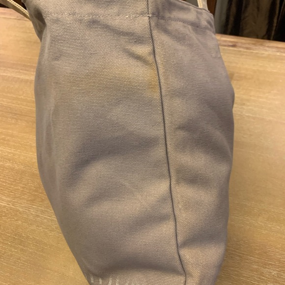 Authentic Louis Vuitton  Foundation Gray Canvas Tote - Picture 7 of 11
